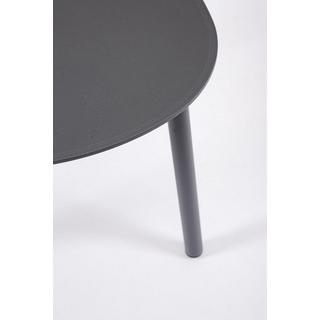 mutoni Table d'appoint de jardin Sparky anthracite 55x45  