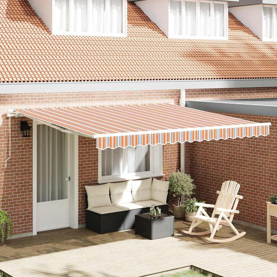 VidaXL Einziehbare markise polyester  