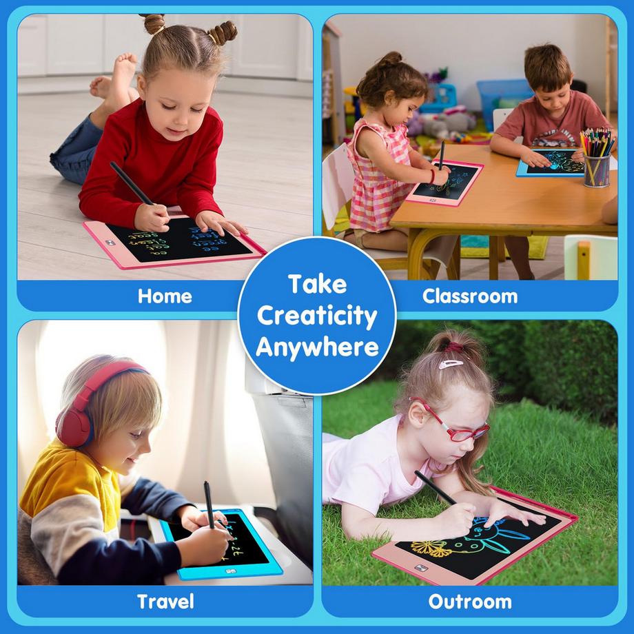 Activity-board  Magische Tafel, LCD-Schreibtafel für Kinder, Lernspielzeug für unterwegs 