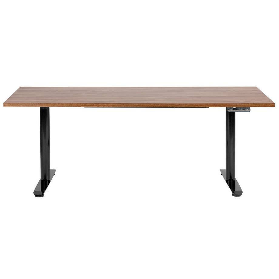 Beliani Schreibtisch elektrisch höhenverstellbar aus Faserplatte Modern DESTINAS  