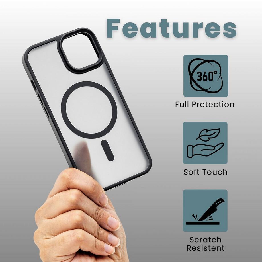 Cadorabo  iPhone 16 PRO MAX Hülle MagSafe kompatibel 