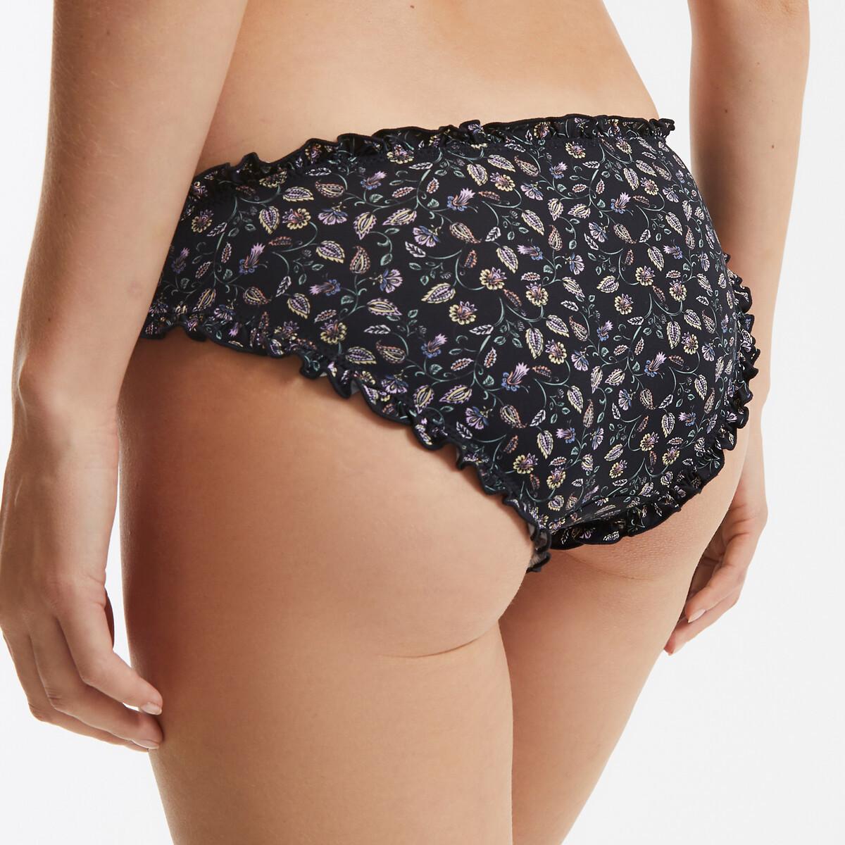 La Redoute Collections  Slip bloomer en microfibre imprimé Ambre 