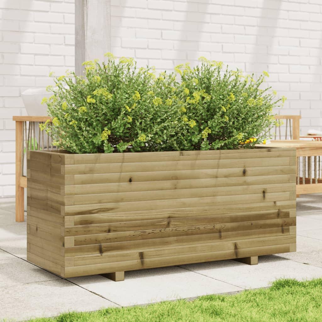 VidaXL fioriera da giardino Legno di pino impregnato  