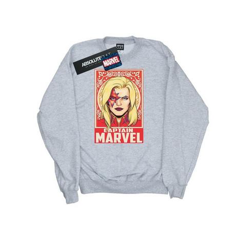 MARVEL  Captain Ornament Sweatshirt 