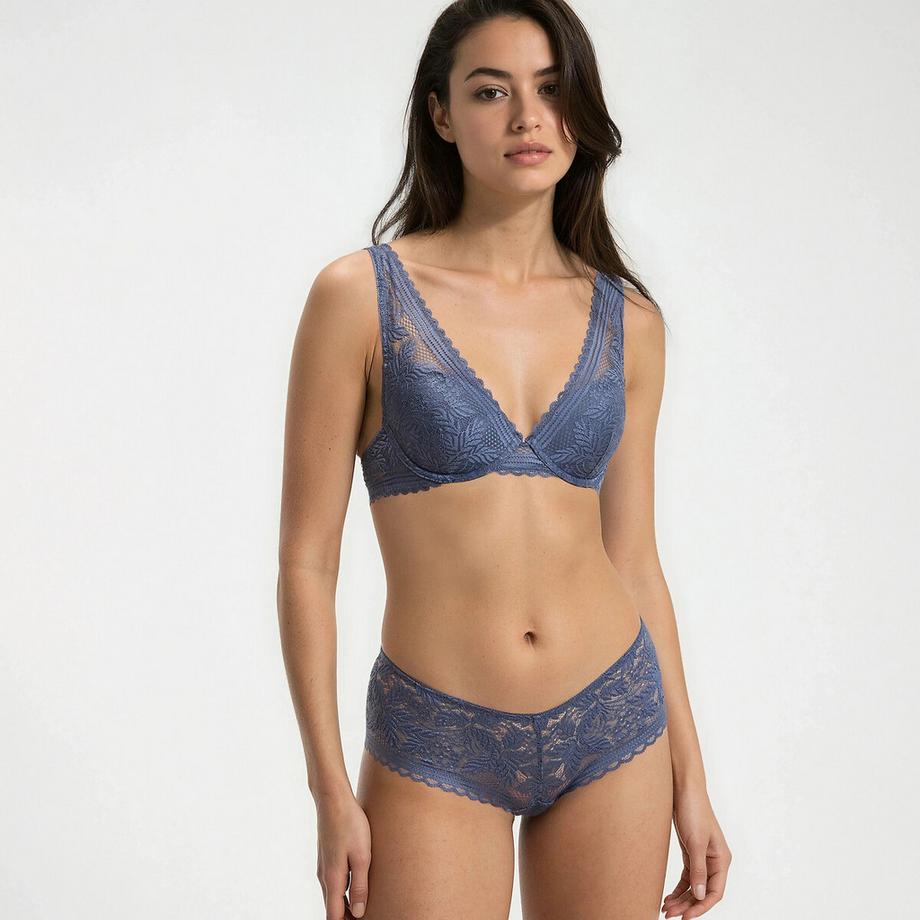Shorty Signature en dentelle