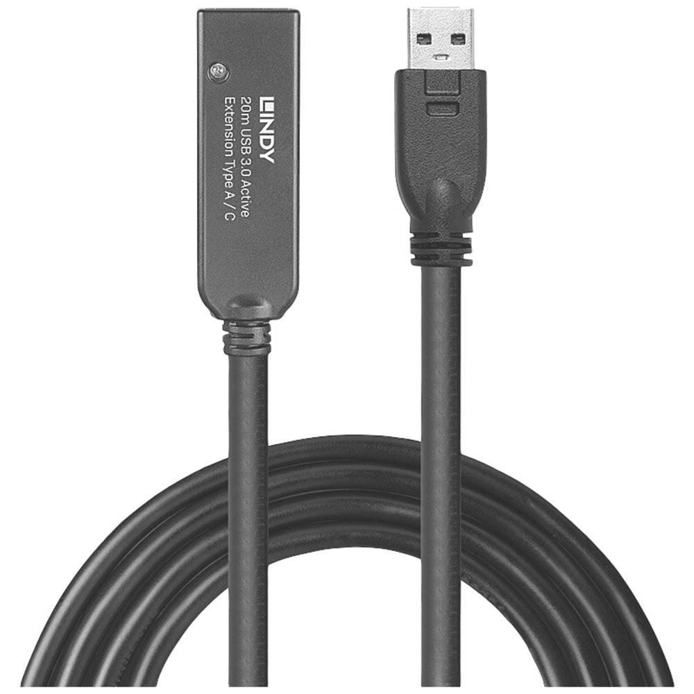 LINDY  USB Kabel 20 m USB 3.2 Gen 1 (3.1 Gen 1) USB A 