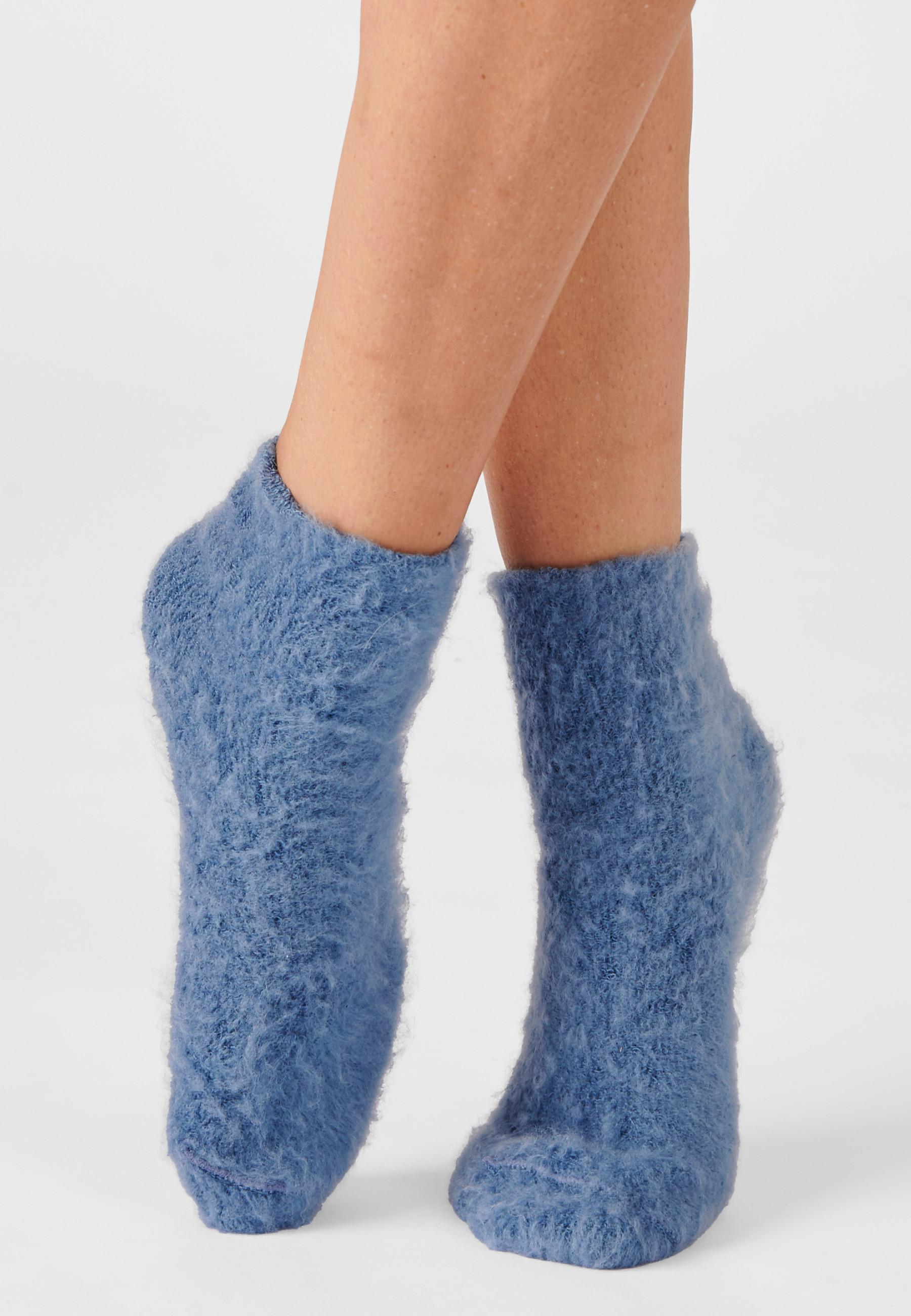 Image of Wendbare Thermolactyl-bettsocken. Damen Blau 36-38