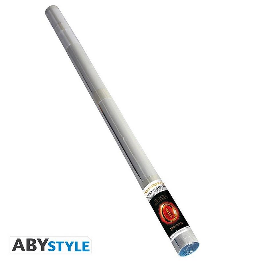 Abystyle Poster - Roulé et filmé - Le Seigneur des Anneaux - Anneau Unique  