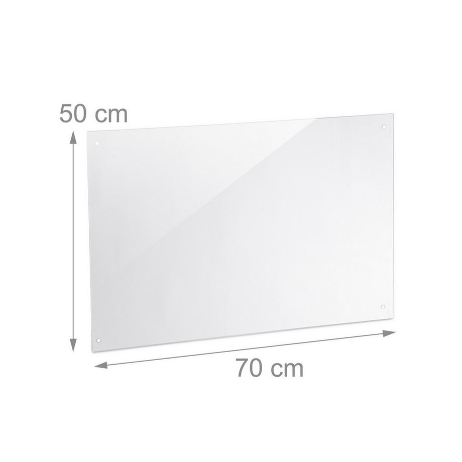 B2X  Protection anti-éclaboussures pour cuisine 70 cm 