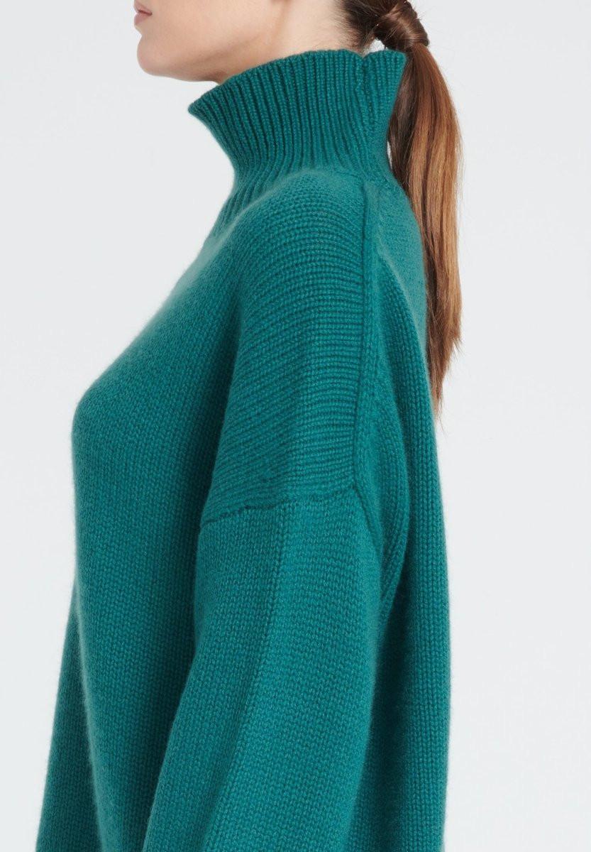 Studio Cashmere8  ZAYA 3 Pullover mit Stehkragen 10 Fäden - 100% Kaschmir 