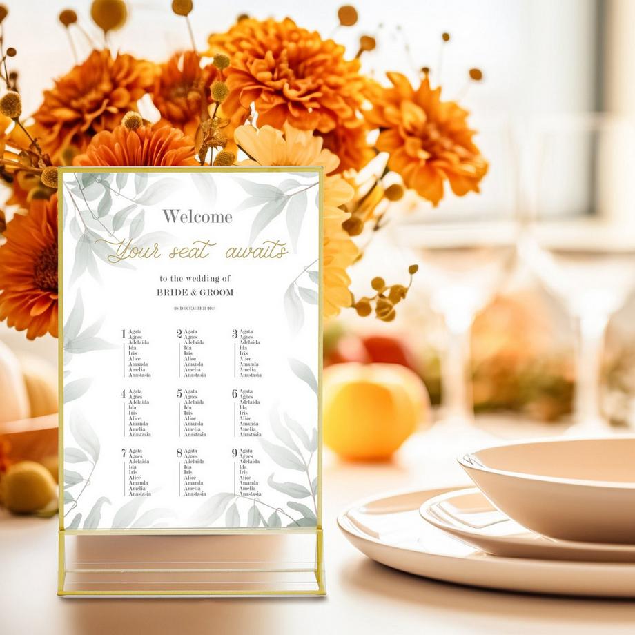 Northix  6er Set Tischaufsteller DIN A5 