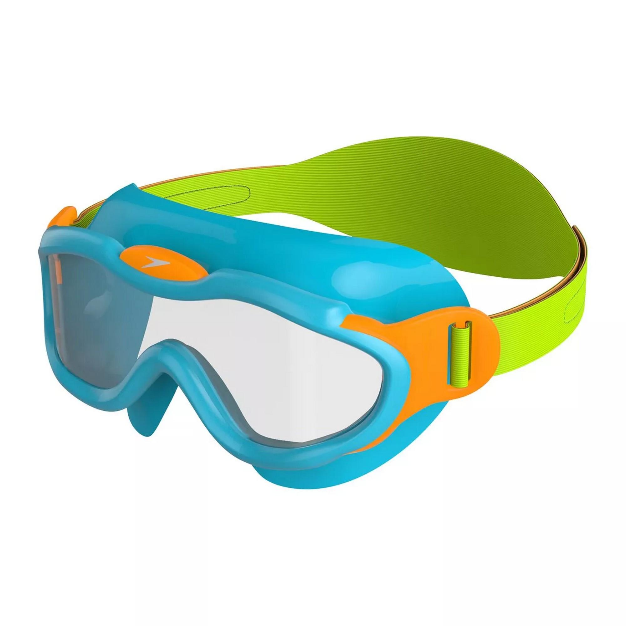 Image of Passt Sich Dem Gesicht An Schwimmbrille Unisex Blau ONE SIZE