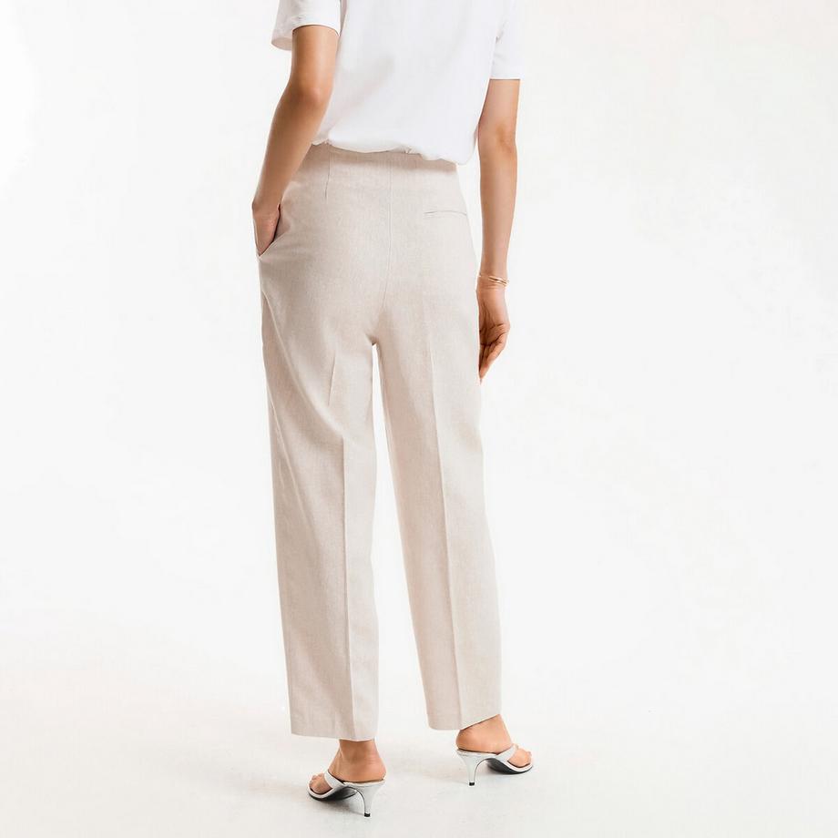 La Redoute Collections Pantaloni Sigaretta Vita Alta  