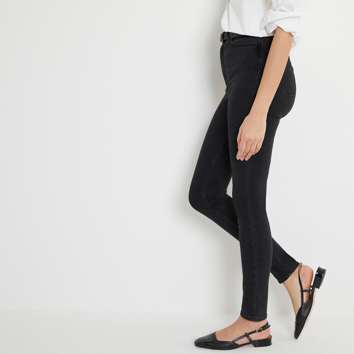 Image of Skinny-jeans Damen Schwarz 46
