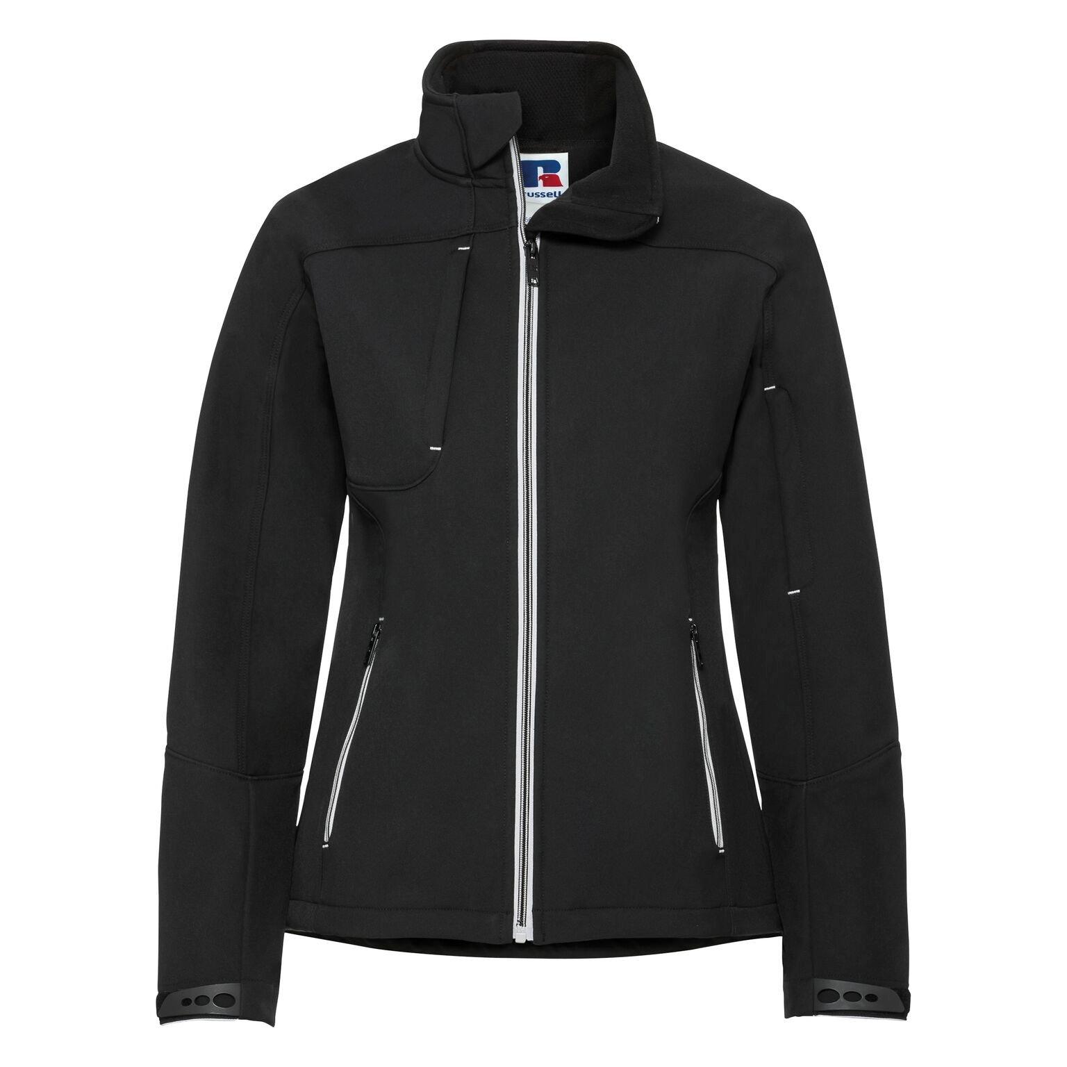 Image of Softshelljacke Bionic Damen Schwarz 3XL