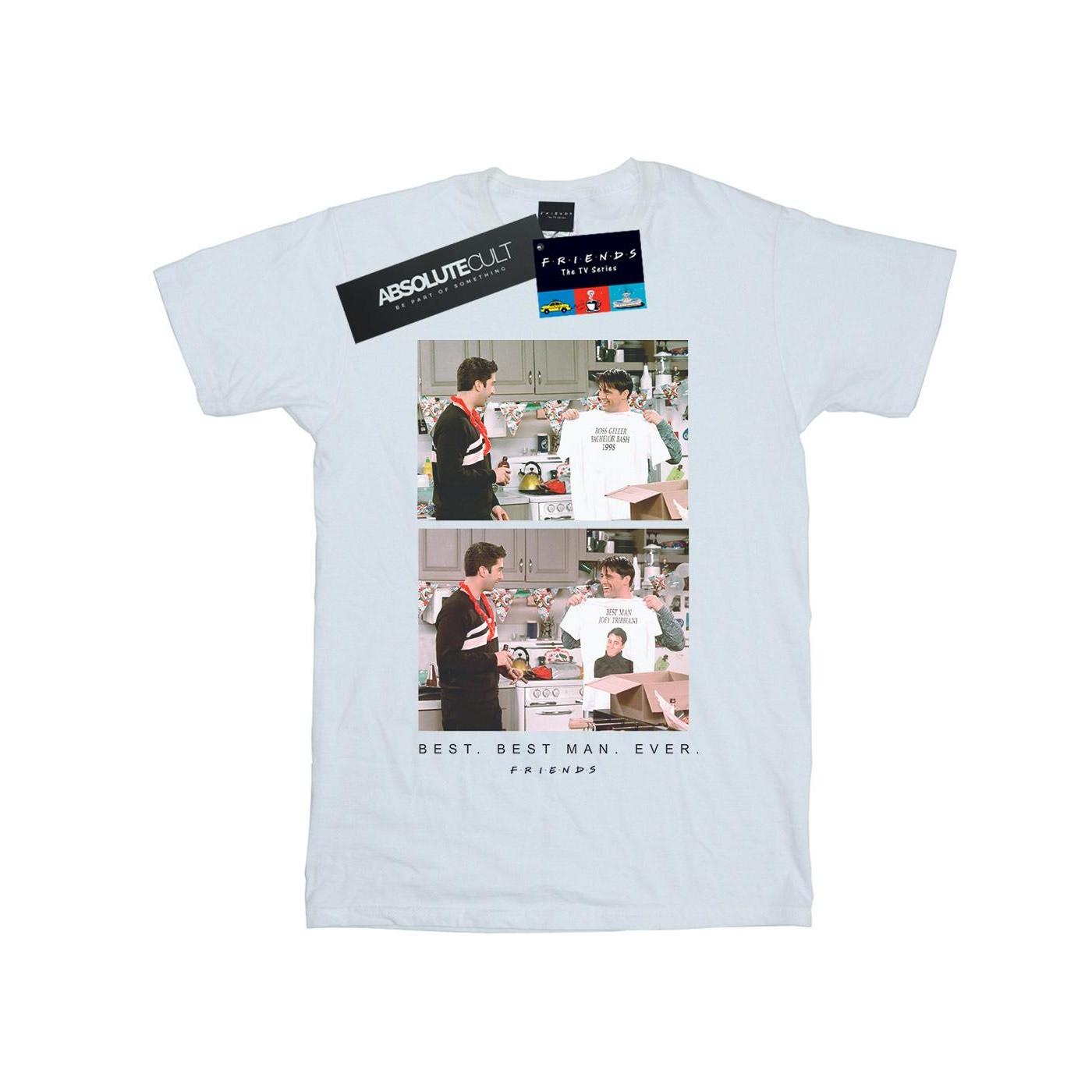 Image of Best Best Man Ever Tshirt Herren Weiss XL