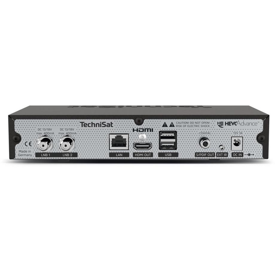 TechniSat  TechniSat DIGIPLUS UHD S Satellite 4K Ultra HD Noir 