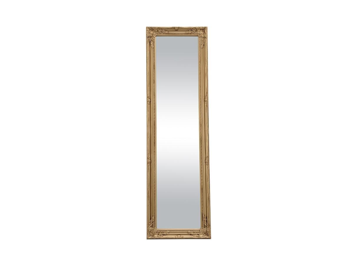 OZAIA Miroir sur pied en bois d'eucalyptus HONORE 1Doré  