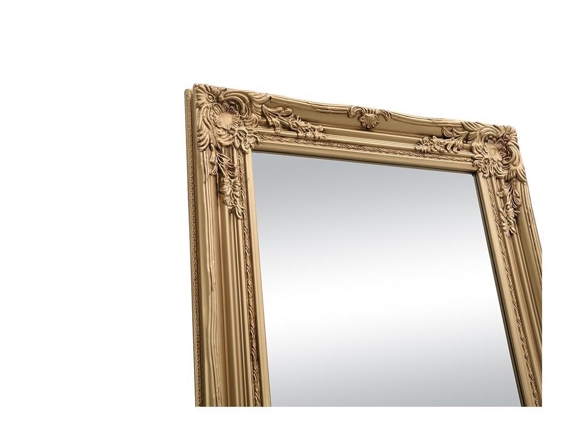 OZAIA Miroir sur pied en bois d'eucalyptus HONORE 1Doré  