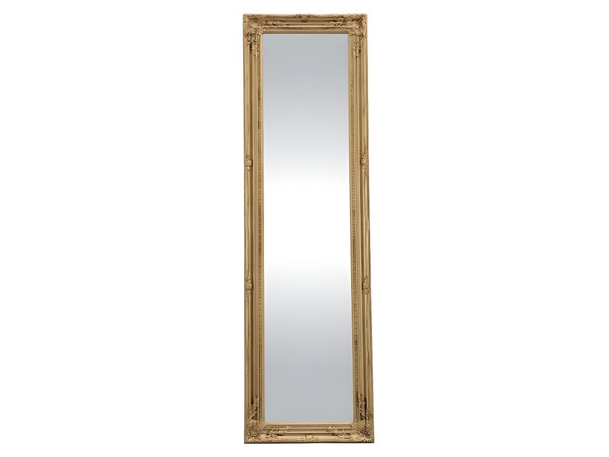 OZAIA Miroir sur pied en bois d'eucalyptus HONORE 1Doré  