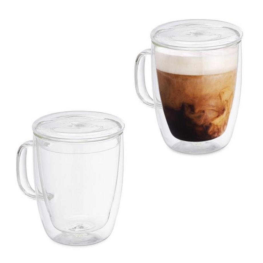 Lot de 2 verres à double paroi