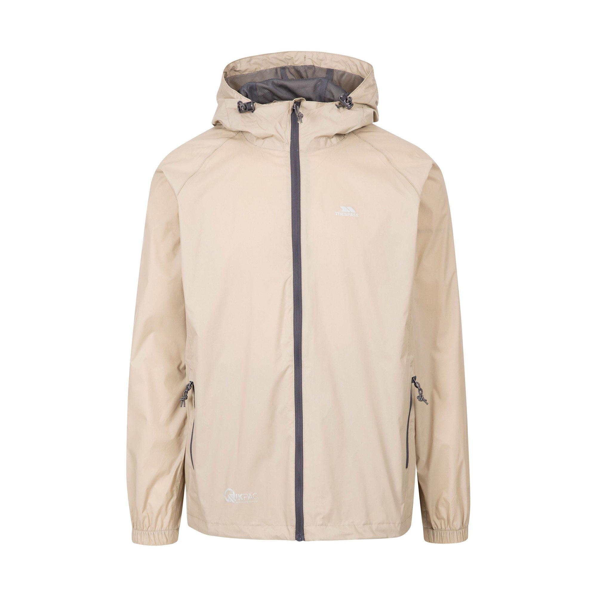 Image of Qikpac Regenjacke, Wasserfest Damen Beige M