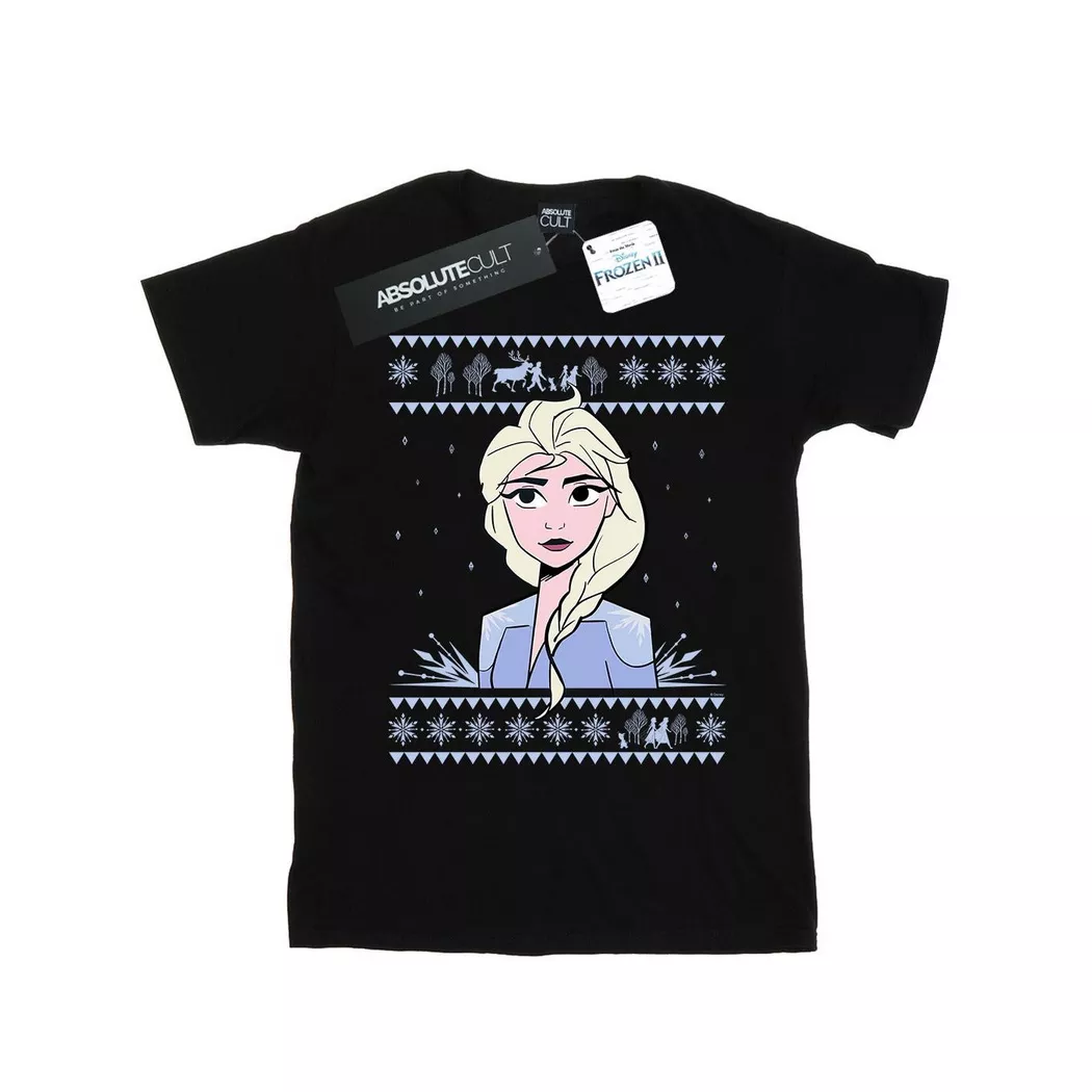 Disney - Frozen 2 TShirt, für Damen, Schwarz, Größe XL