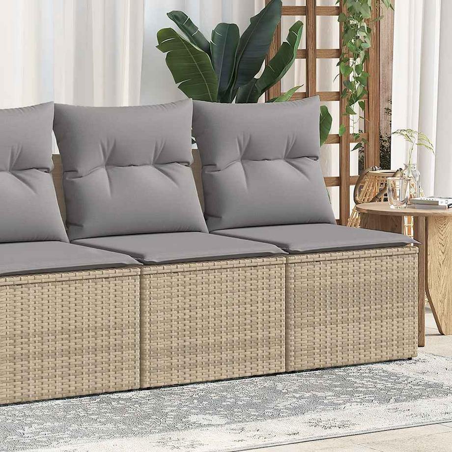 VidaXL Garten sofagarnitur poly-rattan  