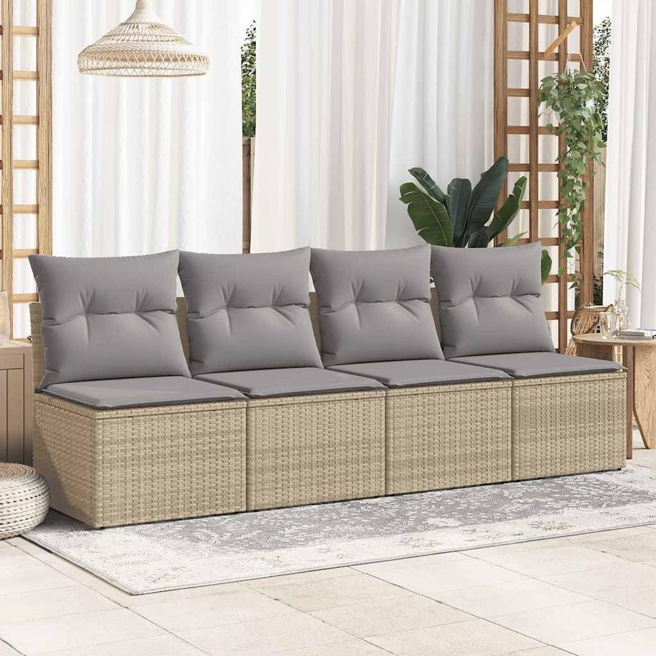 VidaXL Garten sofagarnitur poly-rattan  