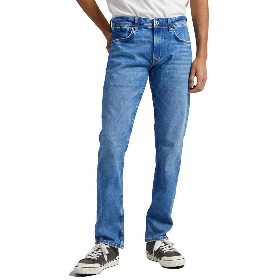 Pepe Jeans London Cash Slim Fit Straight Leg Jeans  