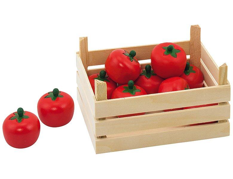 goki  Rollenspiele Tomaten in Gemüsekiste 