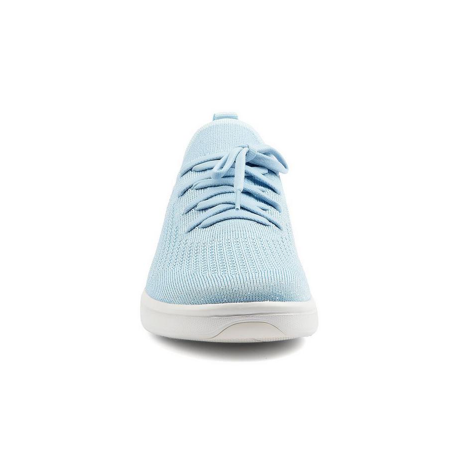 Fitflop Super-Q Knit Slip-On Laced Sneakers  