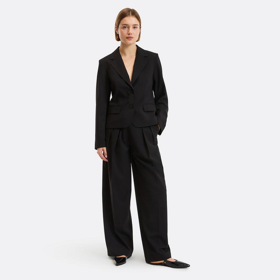 La Redoute Collections Blazer court coupe cintrée  