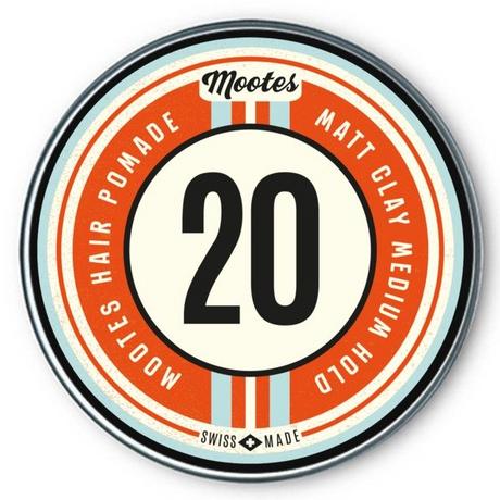 Mootes  Haarpomade #20 Matt Clay, 120g 