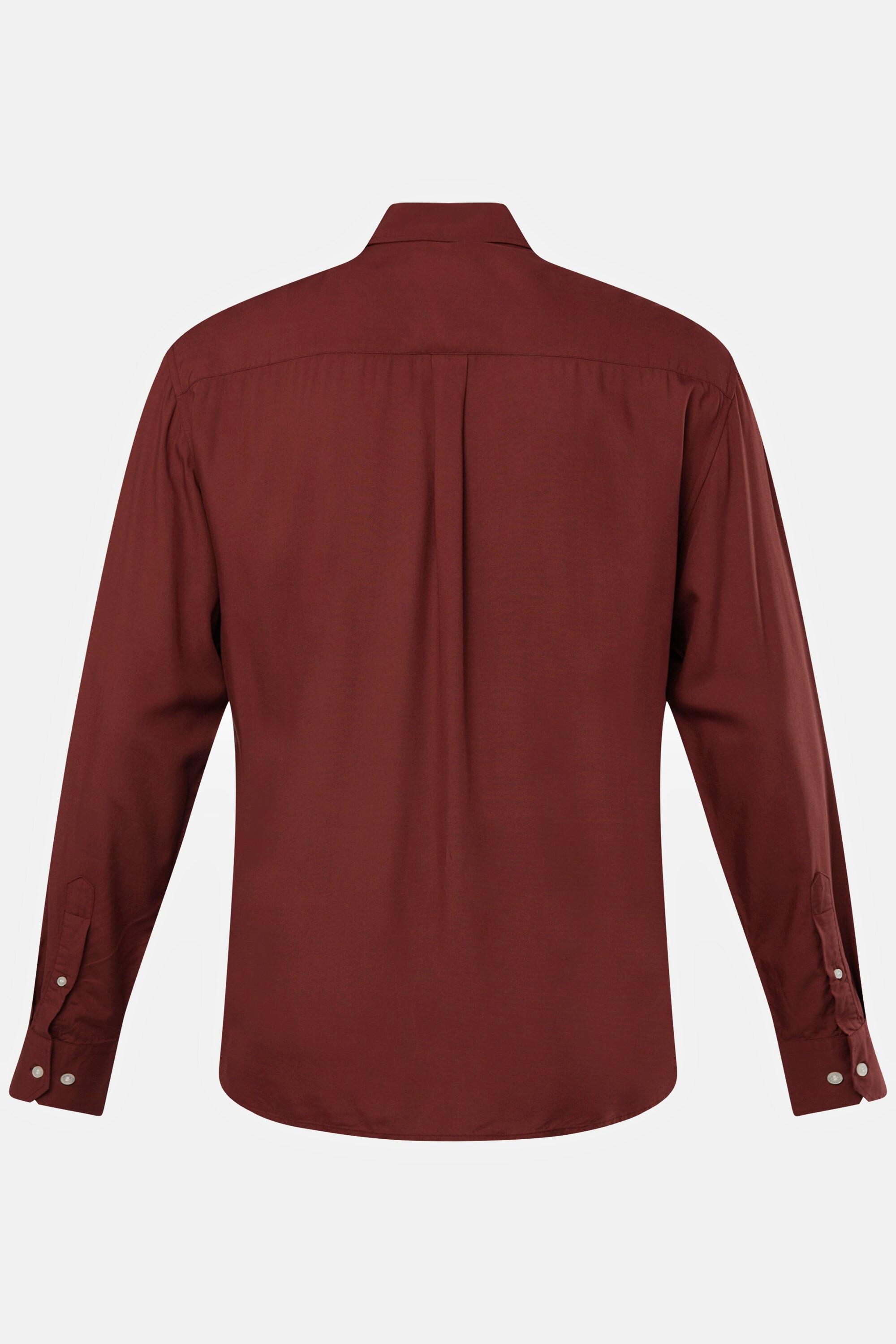 JP1880  Camicia dalla vestibilità moderna in viscosa con maniche lunghe e colletto ad apertura inglese rosato 