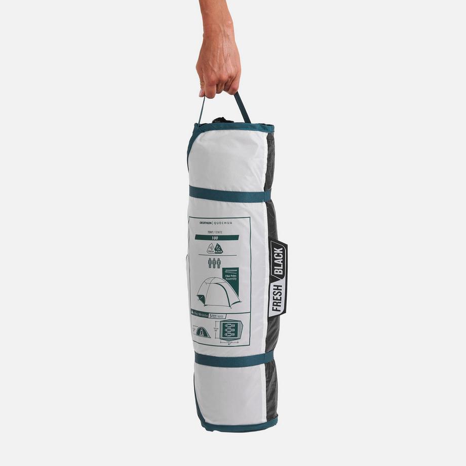 QUECHUA  Tenda MH100 - 3 Persone - Fresh & Black 