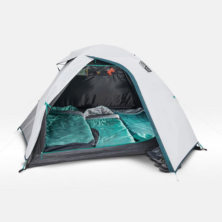 QUECHUA  Tenda MH100 - 3 Persone - Fresh & Black 