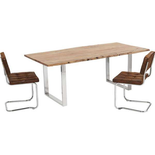 KARE Design Table Harmony chromée 160x80cm  