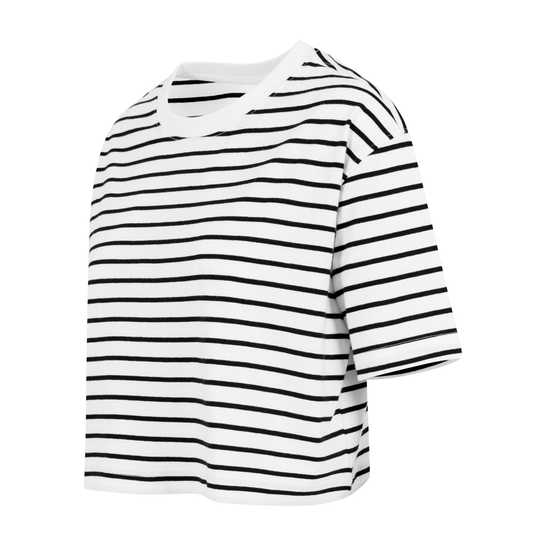 URBAN CLASSICS  t-shirt urban classic striped oversized 