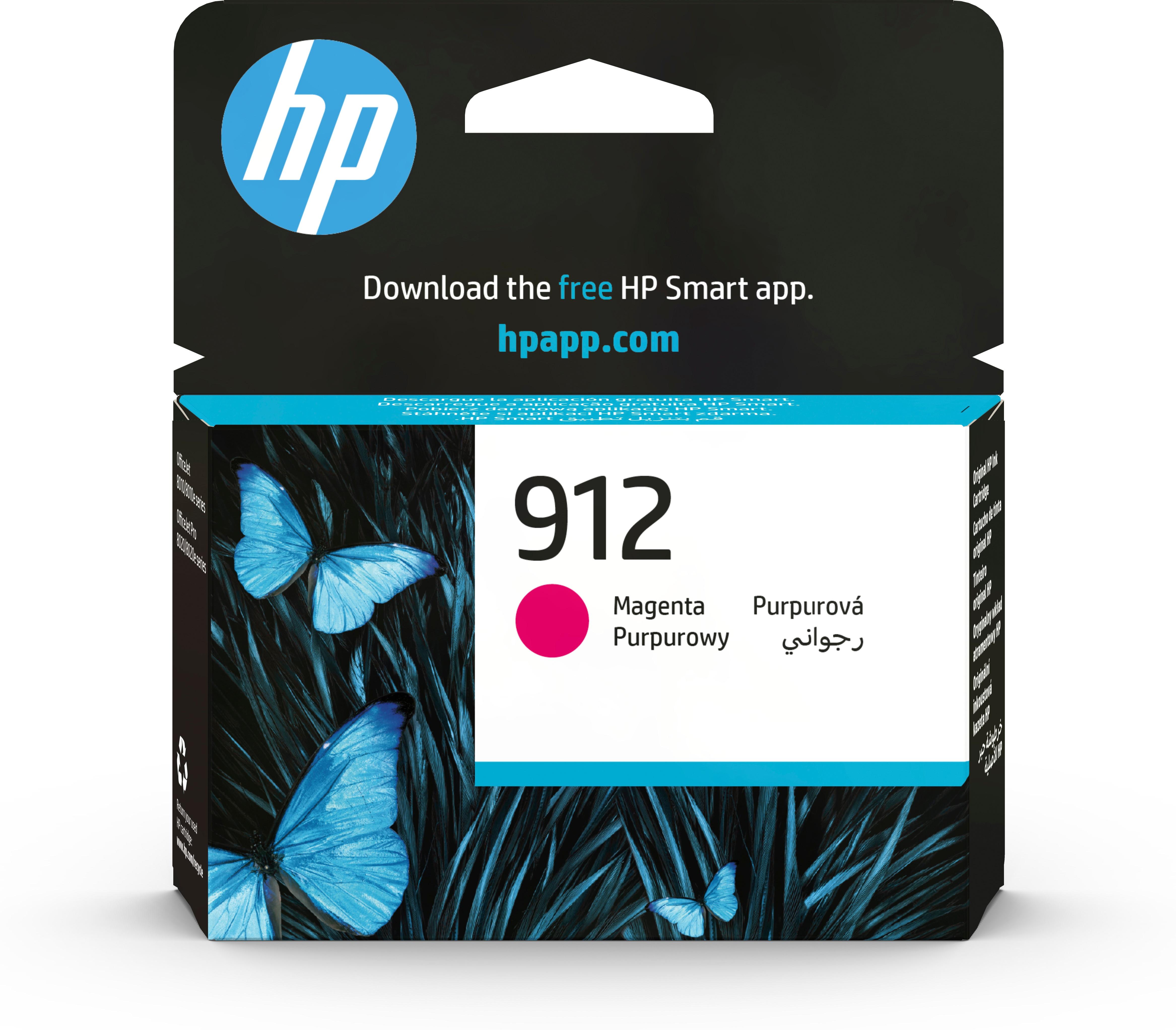 Hewlett-Packard  912 - 2.93 ml - magenta - original - cartouche d'encre - pour Officejet 80XX; Officejet Pro 80XX 