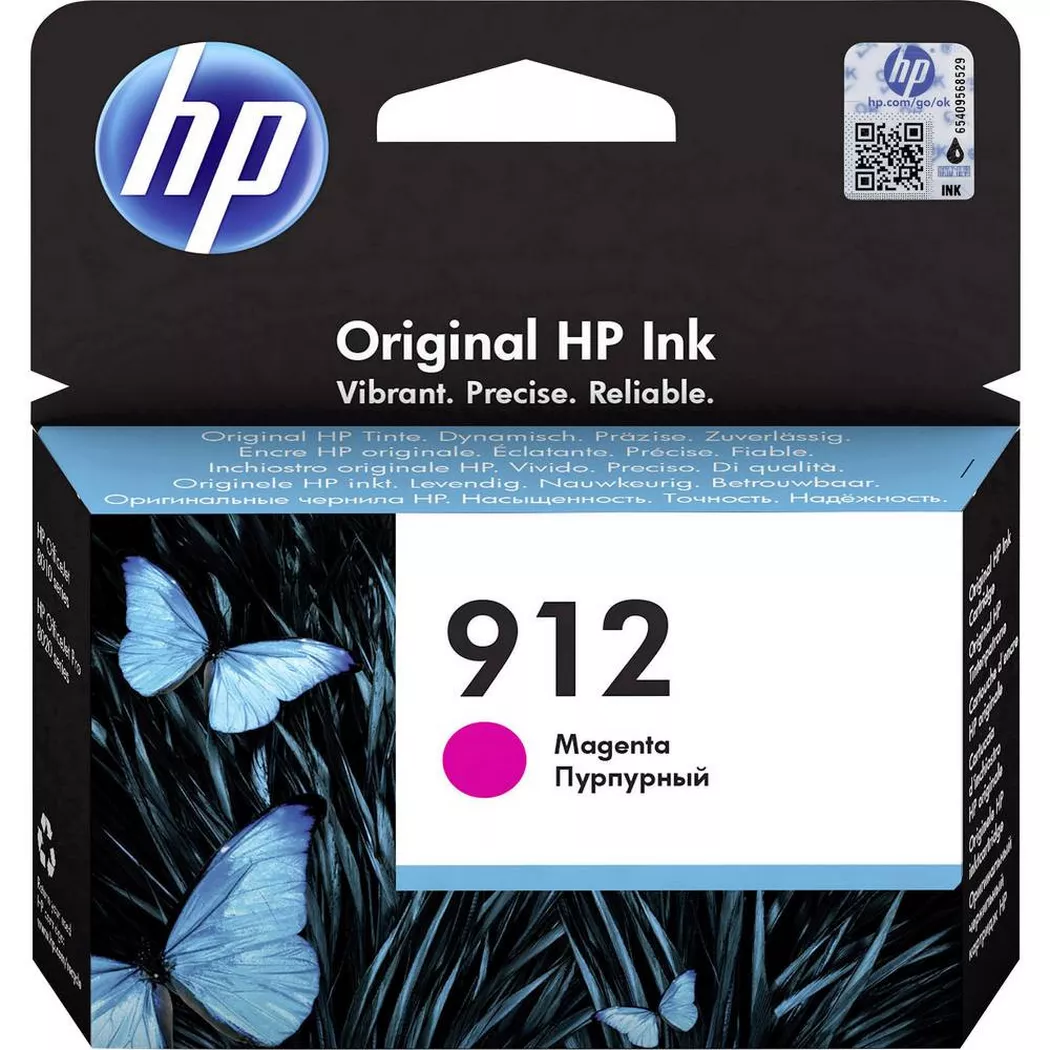 Hewlett-Packard – # 912 Tintenpatrone Magenta, One Size