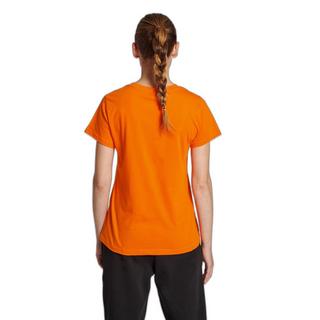 Hummel  t-hirt damen red baic 