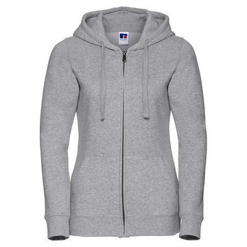 Authentic Hoodie mit durchgehendem Reißverschluss