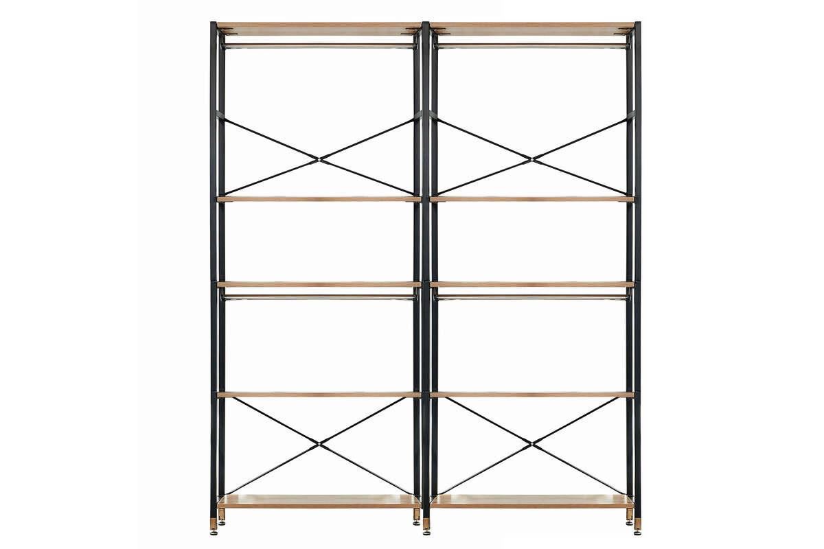 Image of Standregal Akazie X natur 168x30x210 Standregal Akazie X natur 168x30x210