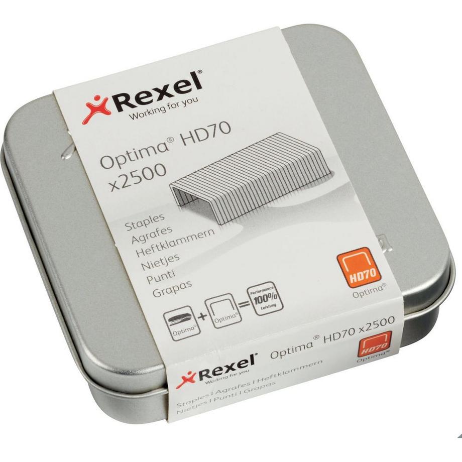 Rexel REXEL Heftklammern OPTIMA 70HD 2102497 2500 Stück 70HD  