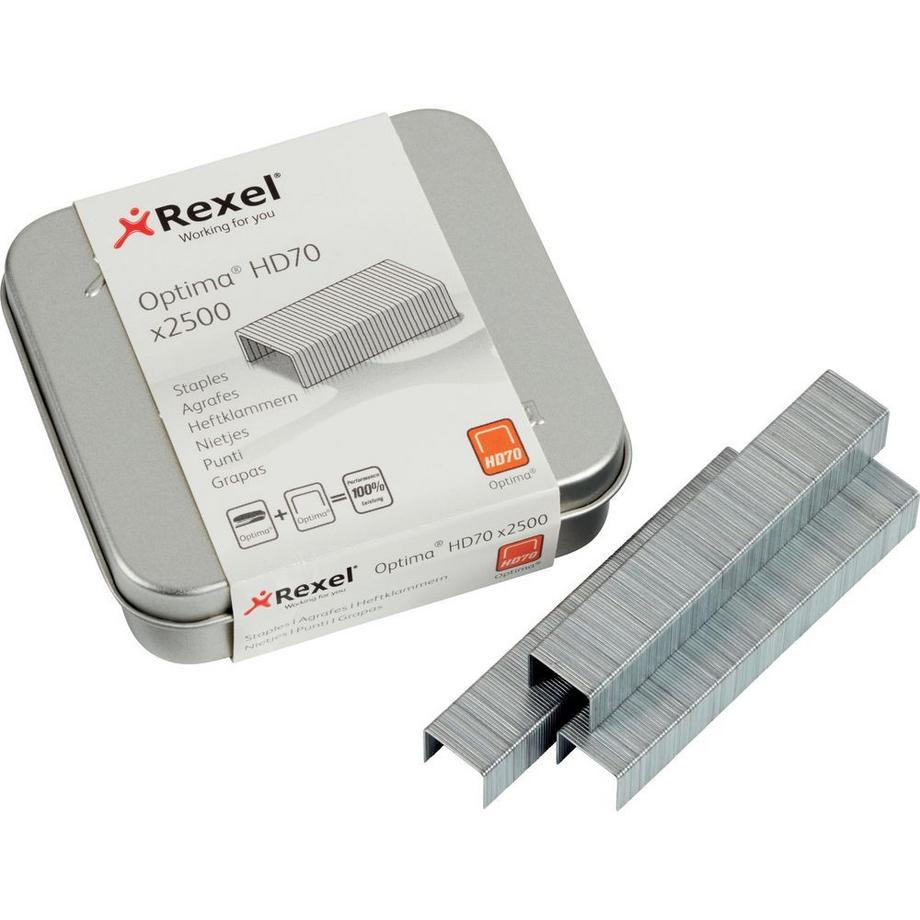 Rexel REXEL Heftklammern OPTIMA 70HD 2102497 2500 Stück 70HD  