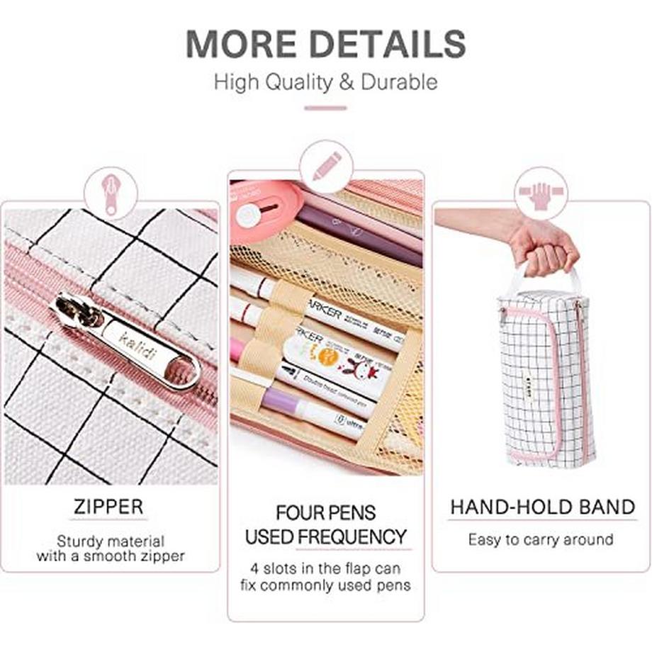 Only-bags.store  Federmäppchen, Etui Große Kapazität 2 Fach Federtaschen Unisex Mäppchen Stiftetasche Bleistift 