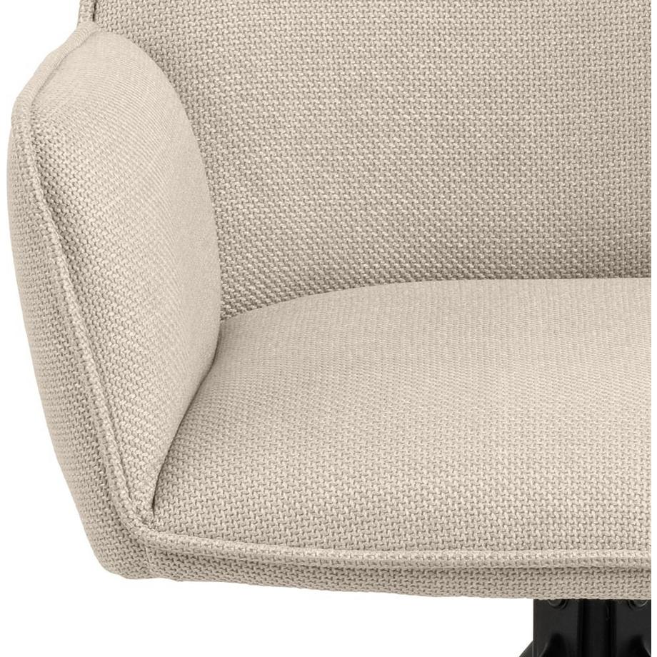 mutoni Chaise de salle à manger Gwendolyn beige (1 pièce)  