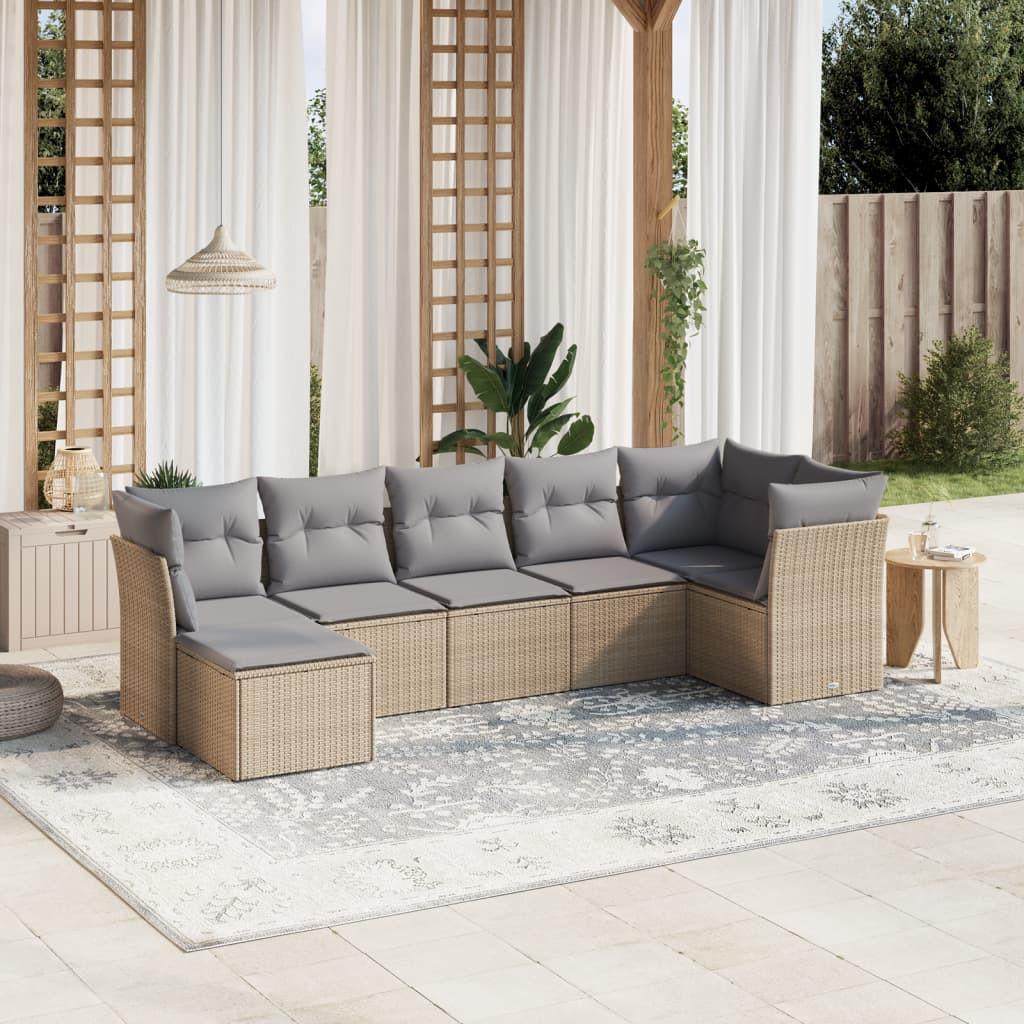 VidaXL Garten sofagarnitur poly-rattan  