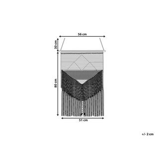Beliani Decorazione da parete in tessuto en Cotone Boho DADU  
